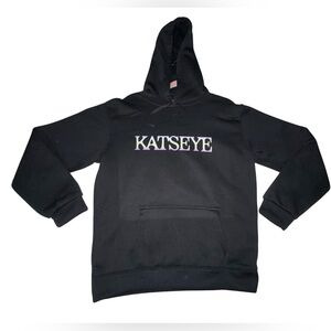 KATSEYE Black Sweatshirt - Official Hoodie "Soft is Strong" - Size M - K-Pop